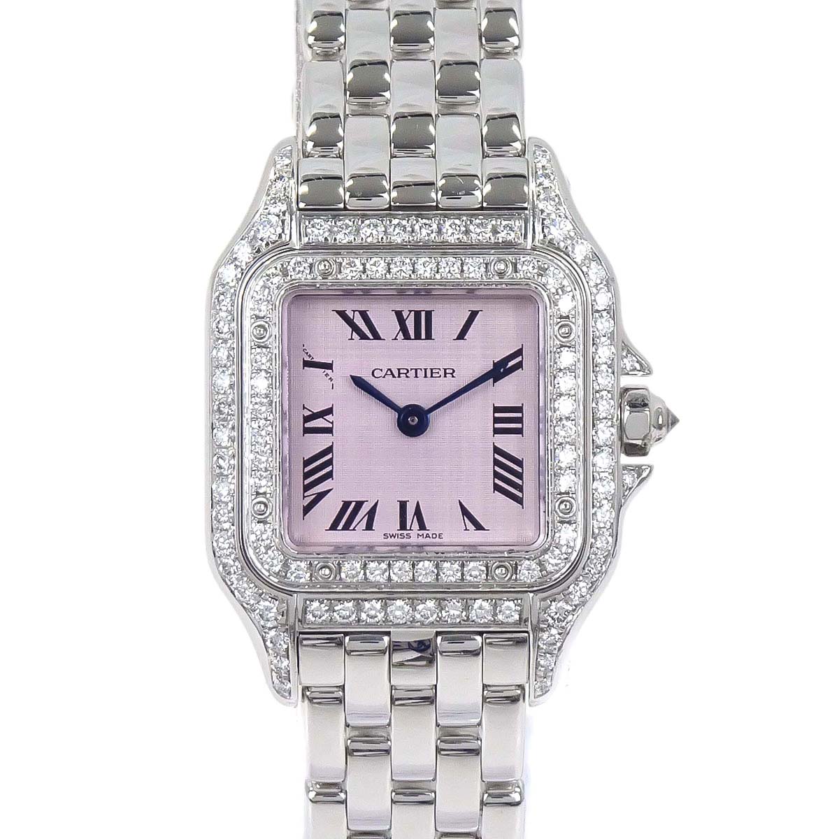 Cartier Panthere SM 22mm Ref.1660 Quartz Watch 18KWG Diamond