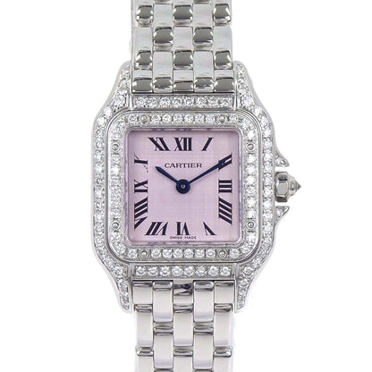Cartier Panthere SM 22mm Ref.1660 Quartz Watch 18KWG Diamond