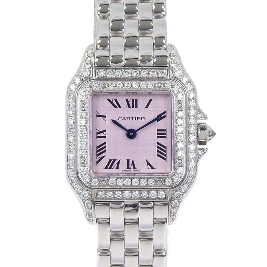 Cartier Panthere SM 22mm Ref.1660 Quartz Watch 18KWG Diamond
