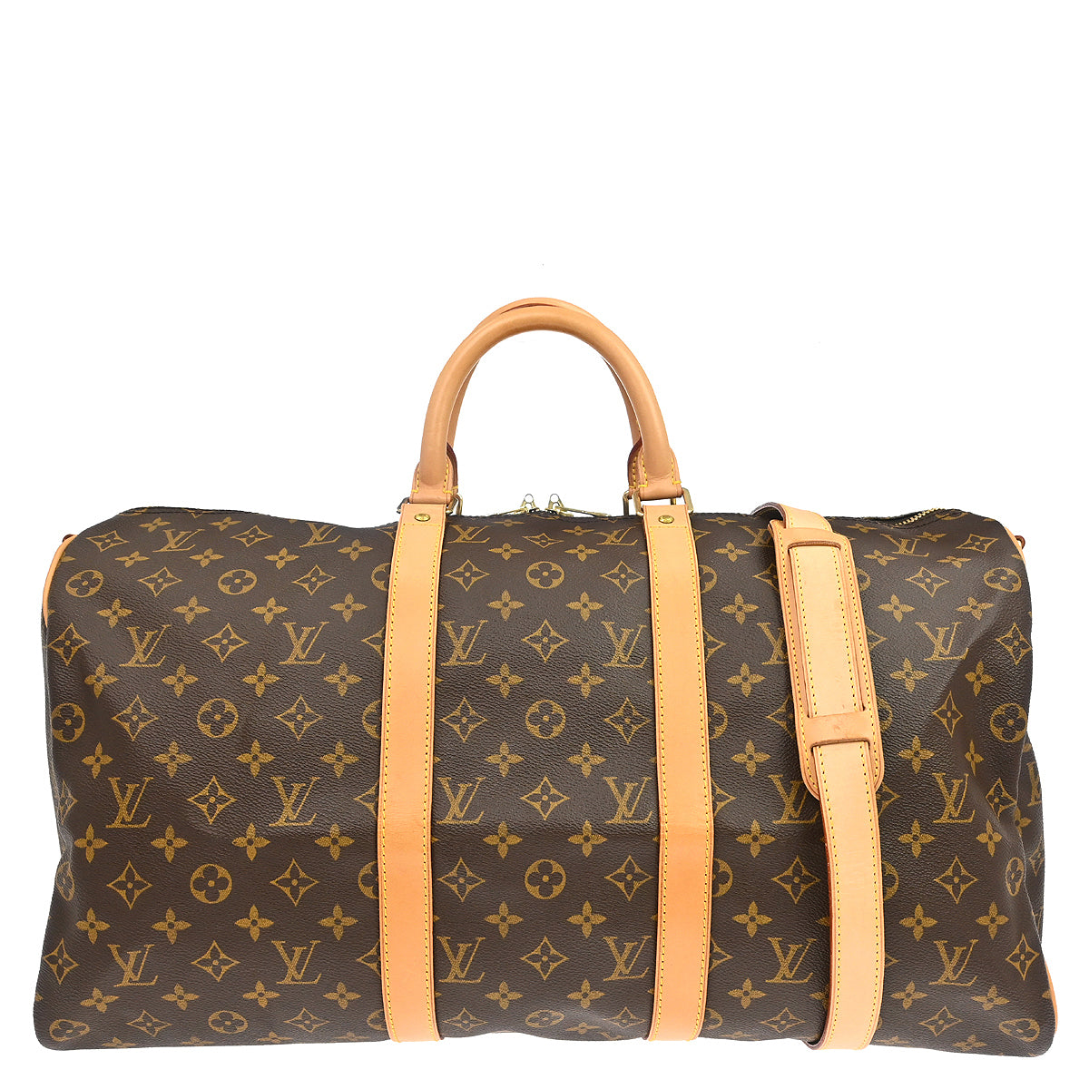 Louis Vuitton Monogram Keepall Bandouliere 50 Duffle Bag M41416