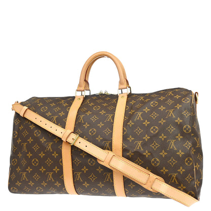 Louis Vuitton Monogram Keepall Bandouliere 50 Duffle Bag M41416