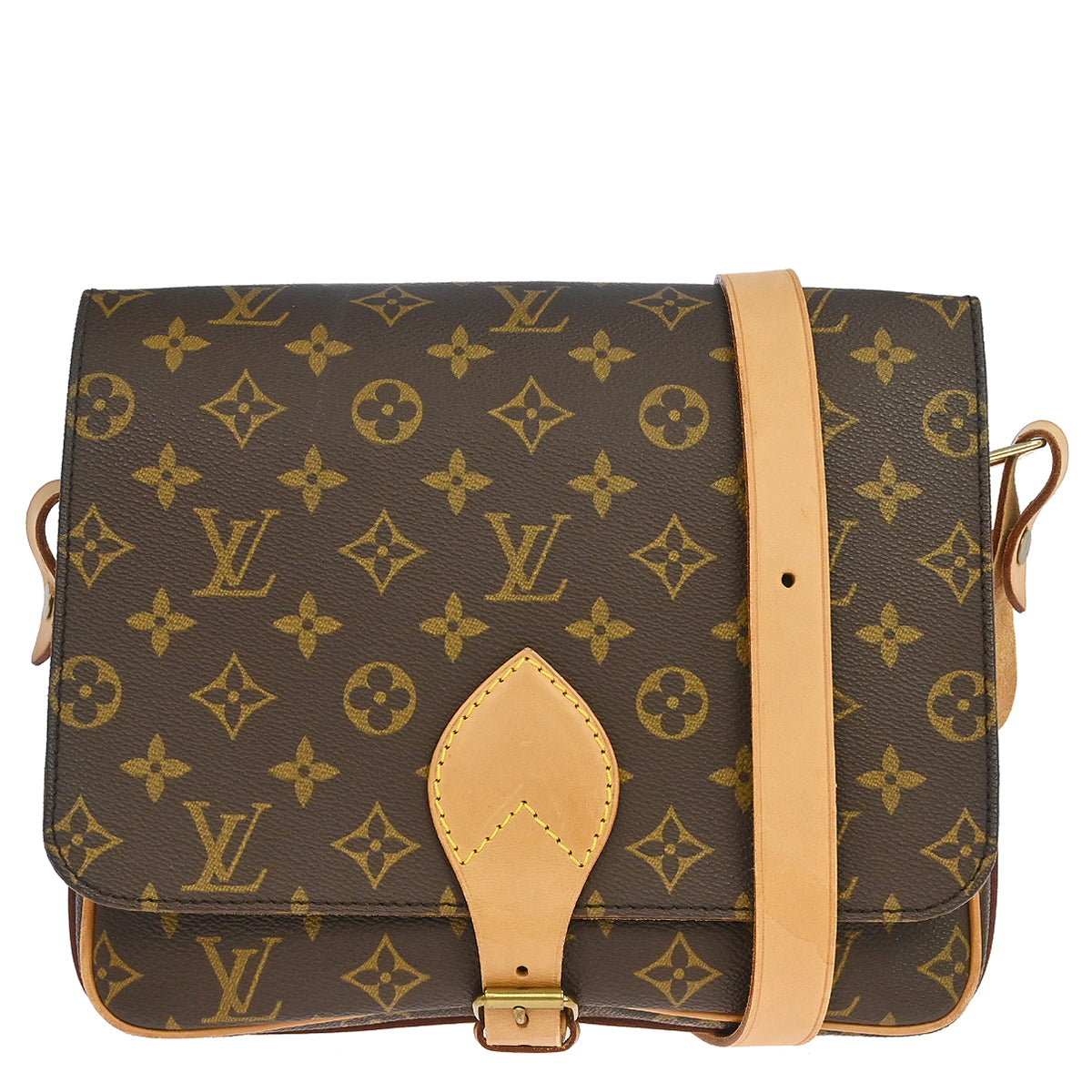 Louis Vuitton Monogram Cartouchiere GM Shoulder Bag M51252