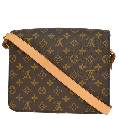 Louis Vuitton Monogram Cartouchiere GM Shoulder Bag M51252