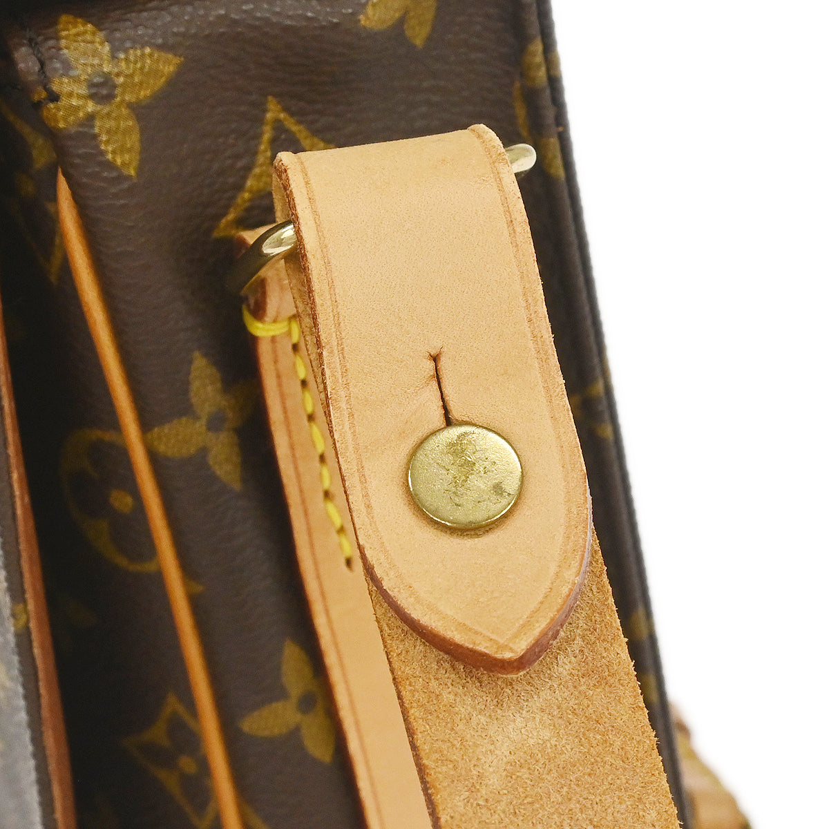 Louis Vuitton Monogram Cartouchiere GM Shoulder Bag M51252