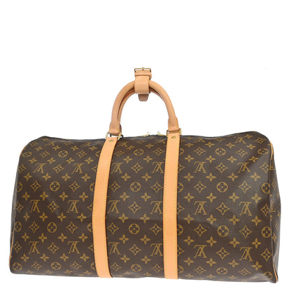 Louis Vuitton Monogram Keepall 50 Duffle Travel Handbag M41426