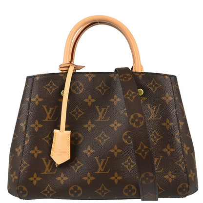 Louis Vuitton Monogram Montaigne BB 2way Shoulder Handbag M41055