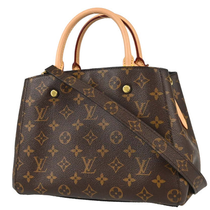 Louis Vuitton Monogram Montaigne BB 2way Shoulder Handbag M41055