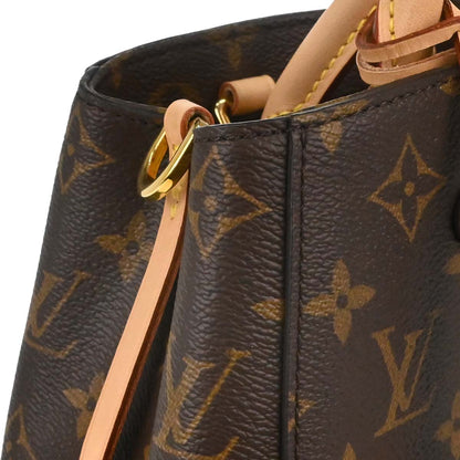 Louis Vuitton Monogram Montaigne BB 2way Shoulder Handbag M41055