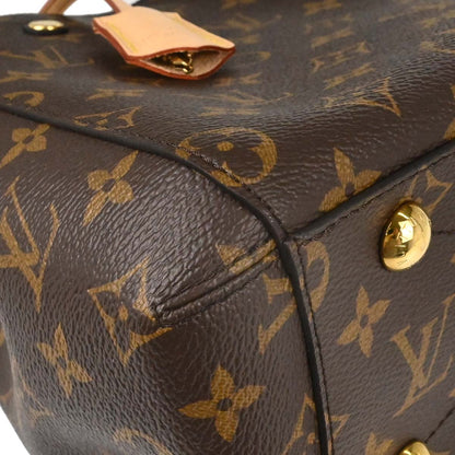 Louis Vuitton Monogram Montaigne BB 2way Shoulder Handbag M41055