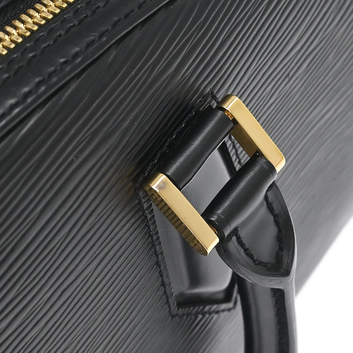 Louis Vuitton Black Epi Jasmin Handbag M52082