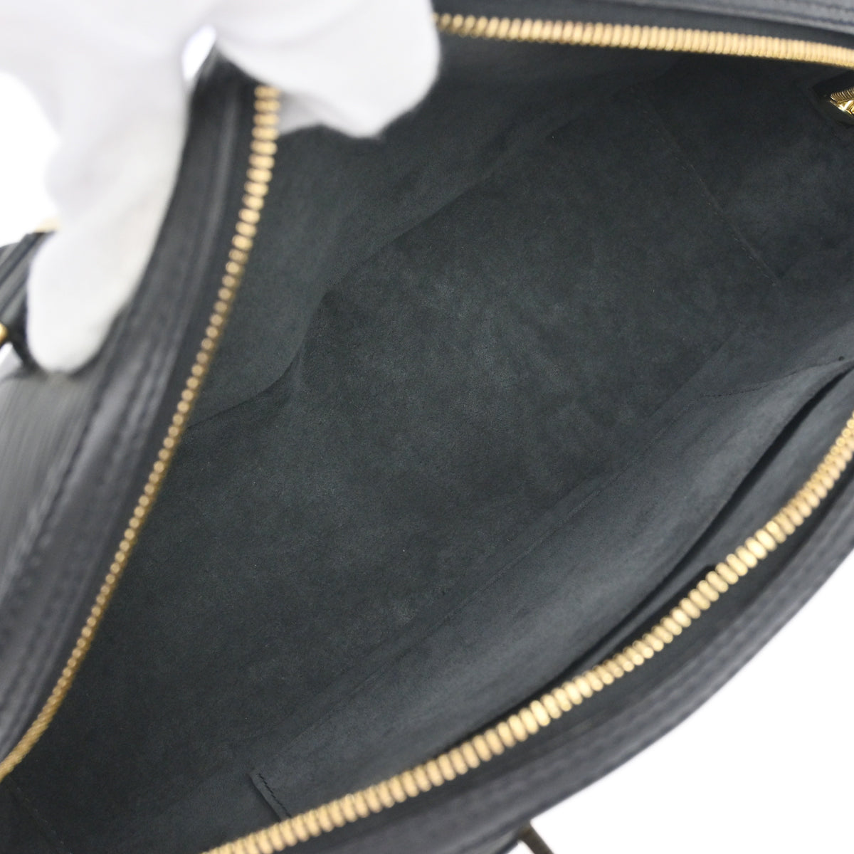 Louis Vuitton Black Epi Jasmin Handbag M52082