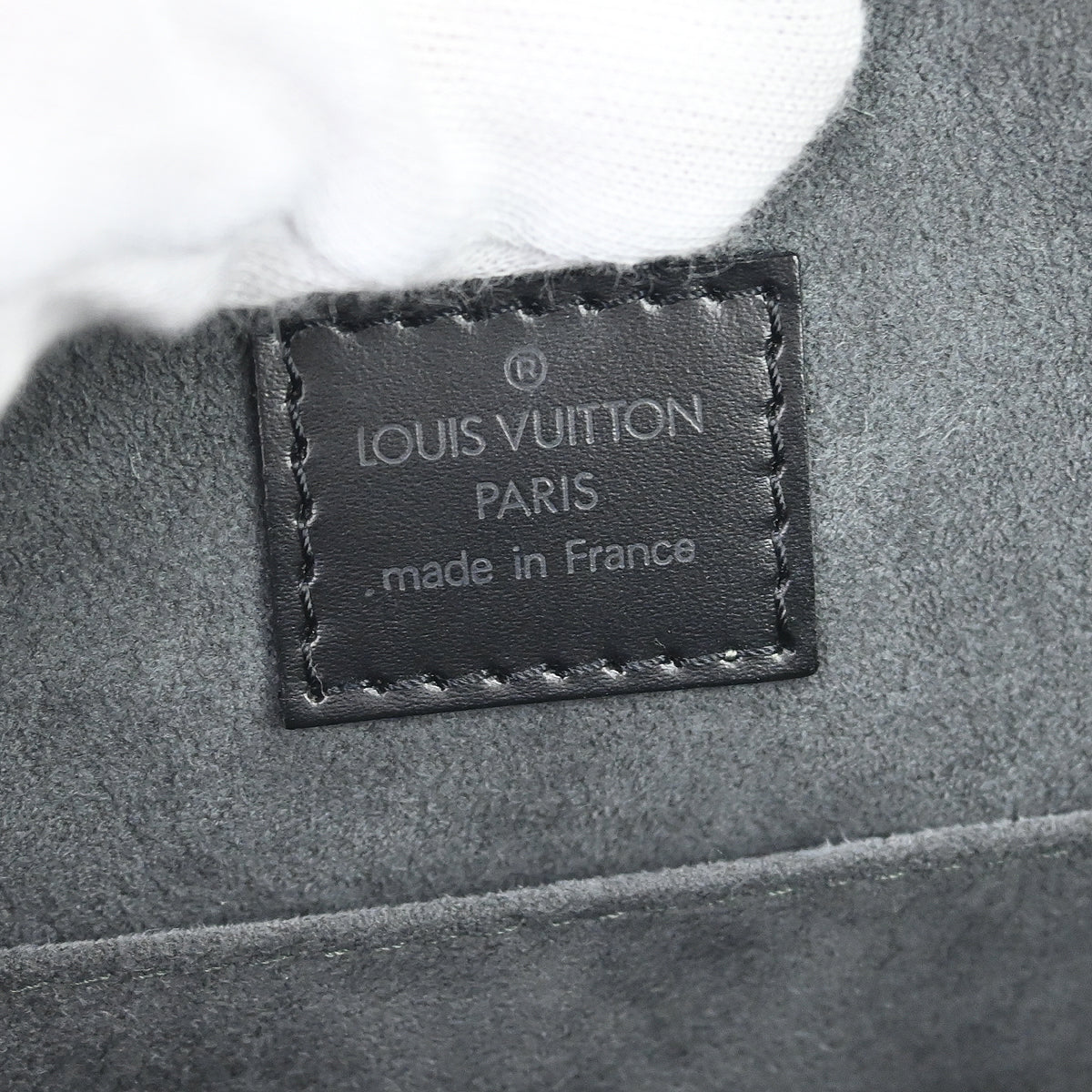 Louis Vuitton Black Epi Jasmin Handbag M52082