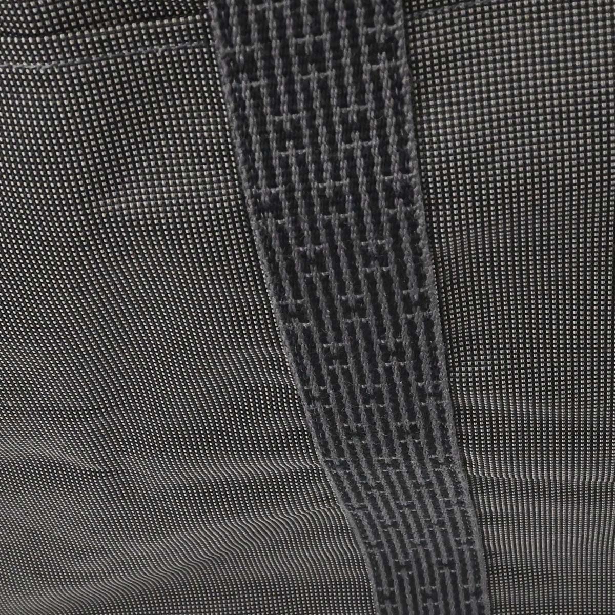 Hermes Gray Canvas Herline Tote TGM Handbag