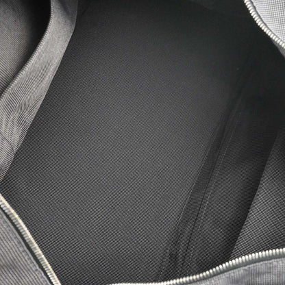 Hermes Gray Canvas Herline Tote TGM Handbag