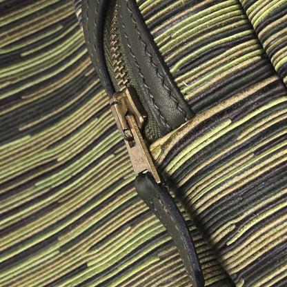 Hermes Vert Olive Vibrato Safari Body Bag