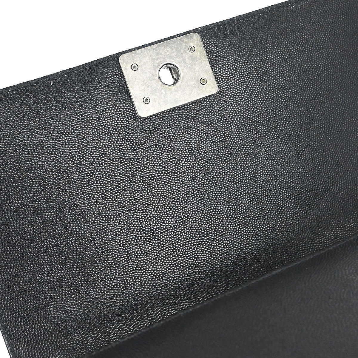 Boy Chanel 2019 Black Caviar Skin Medium Shoulder Bag