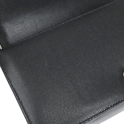 Boy Chanel 2019 Black Caviar Skin Medium Shoulder Bag