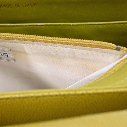 Chanel 1997-1999 Yellow Caviar Skin Handbag