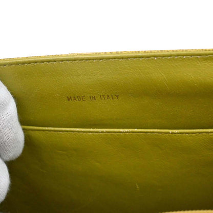 Chanel 1997-1999 Yellow Caviar Skin Handbag