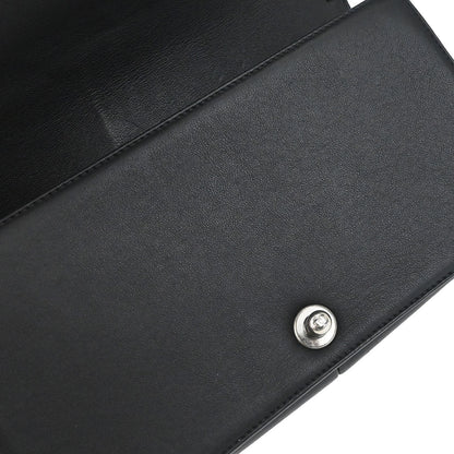 Boy Chanel 2014 Black Lambskin Chevron Medium Shoulder Bag