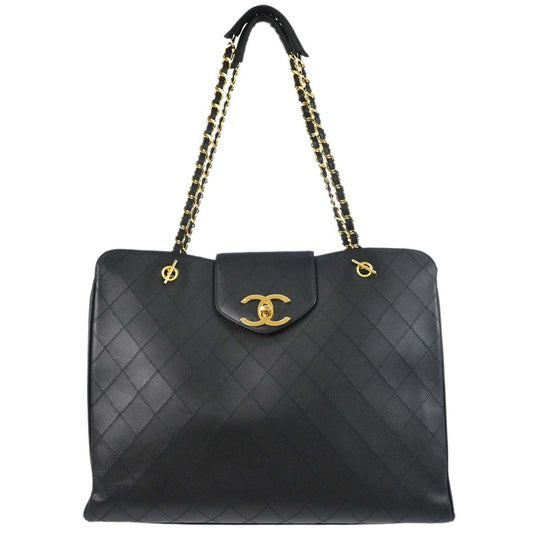 Chanel Black Lambskin Bicolore Supermodel Shoulder Bag