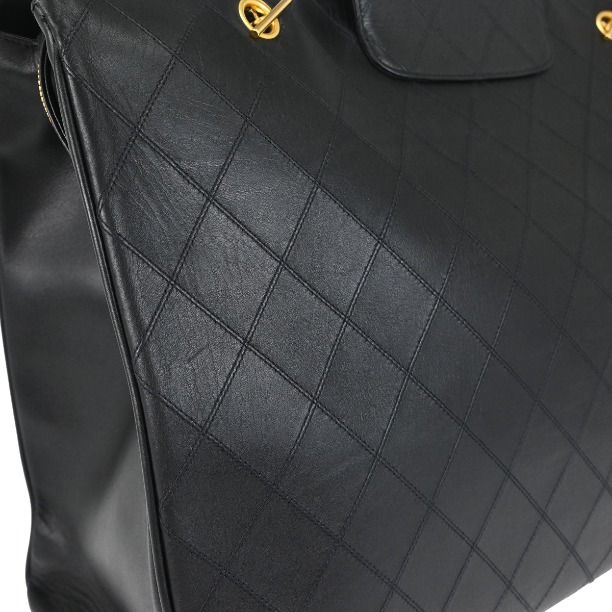 Chanel Black Lambskin Bicolore Supermodel Shoulder Bag