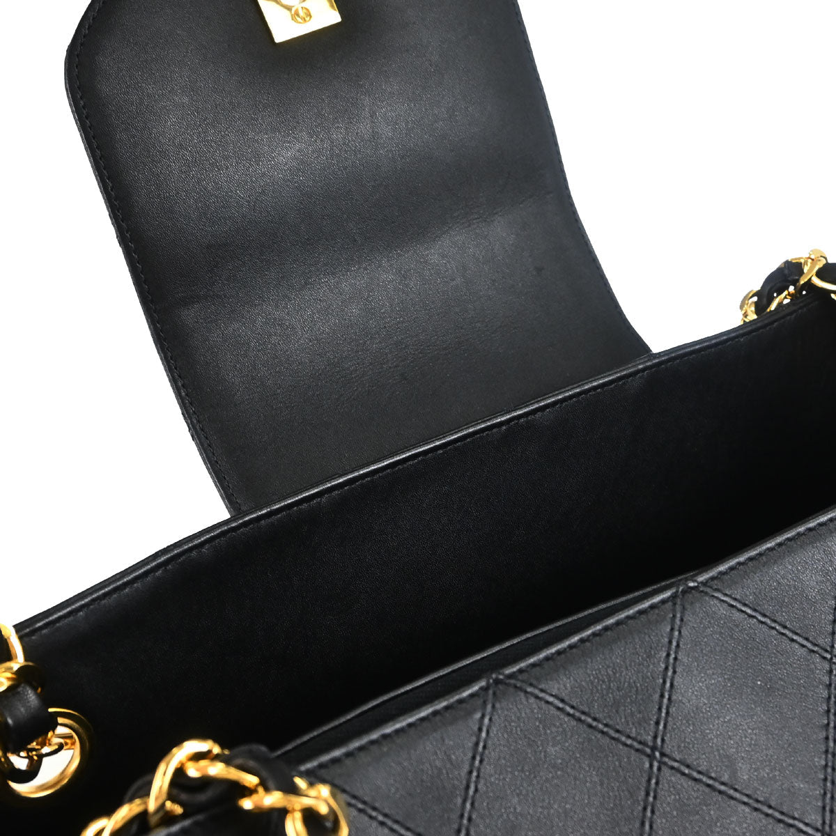 Chanel Black Lambskin Bicolore Supermodel Shoulder Bag
