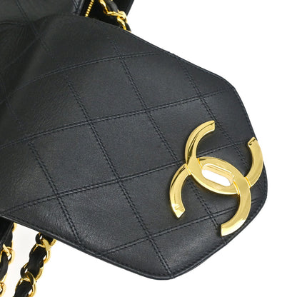Chanel Black Lambskin Bicolore Supermodel Shoulder Bag