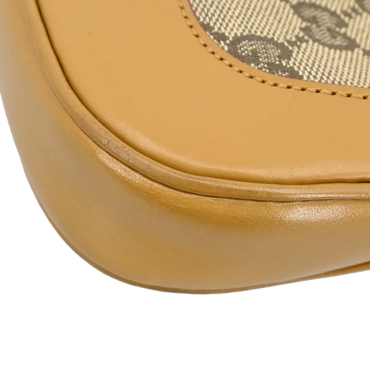 Gucci Brown Canvas GG Jackie Handbag