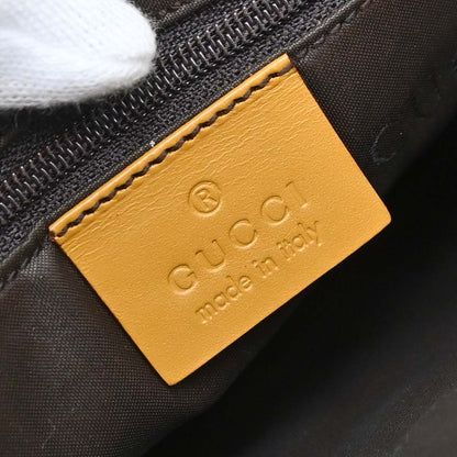 Gucci Brown Canvas GG Jackie Handbag