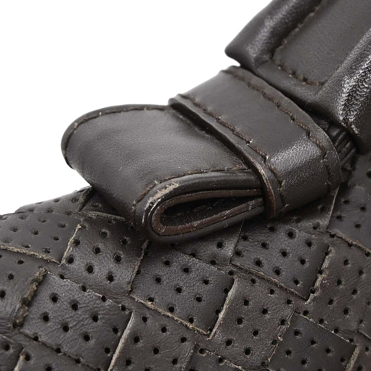Bottega Veneta Brown Calfskin Intrecciato Briefcase Handbag