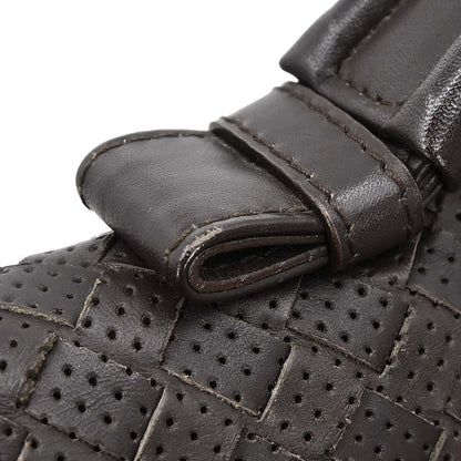Bottega Veneta Brown Calfskin Intrecciato Briefcase Handbag