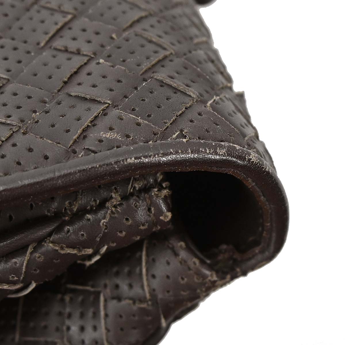 Bottega Veneta Brown Calfskin Intrecciato Briefcase Handbag
