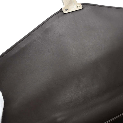 Bottega Veneta Brown Calfskin Intrecciato Briefcase Handbag