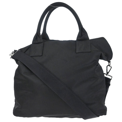 Prada Black Nylon Reversible 2way Shoulder Tote Handbag