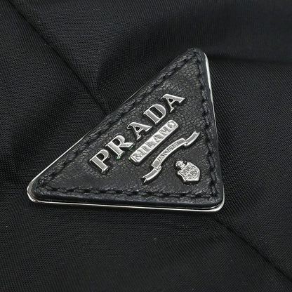 Prada Black Nylon Reversible 2way Shoulder Tote Handbag