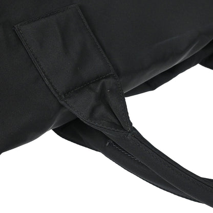 Prada Black Nylon Reversible 2way Shoulder Tote Handbag