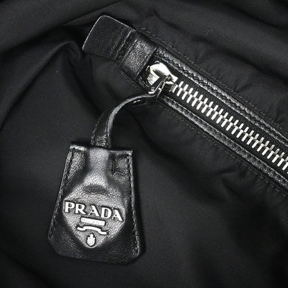 Prada Black Nylon Reversible 2way Shoulder Tote Handbag