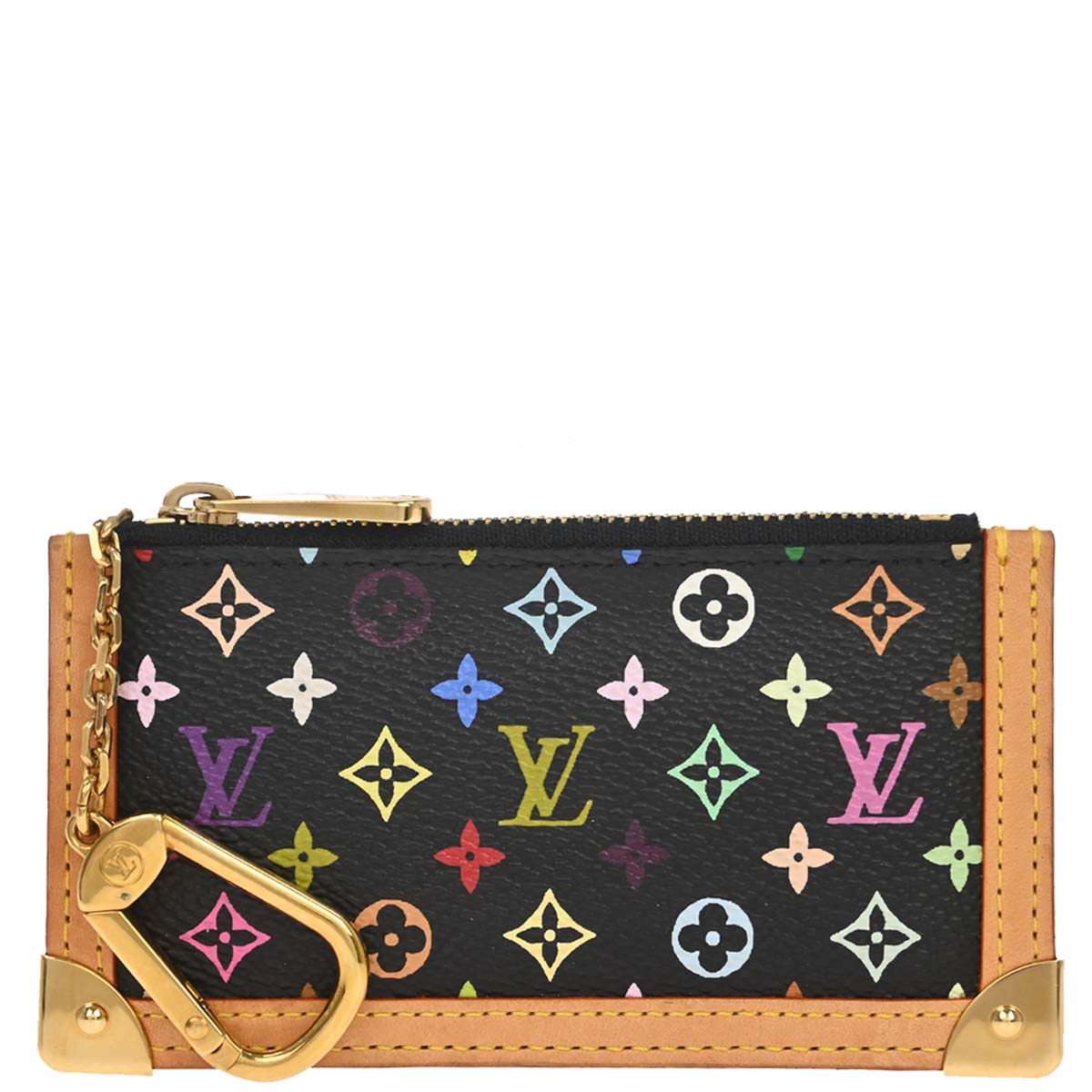 Louis Vuitton Multicolor Pochette Cles Coin Case Wallet M92654