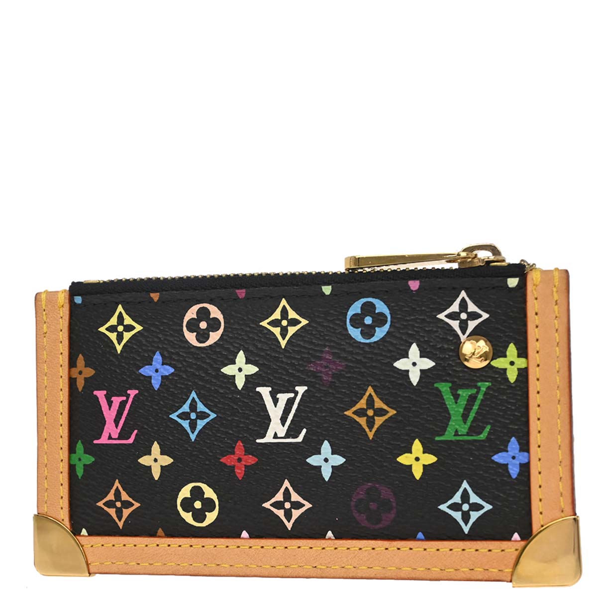 Louis Vuitton Multicolor Pochette Cles Coin Case Wallet M92654