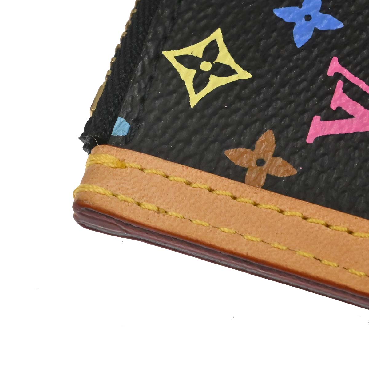 Louis Vuitton Multicolor Pochette Cles Coin Case Wallet M92654