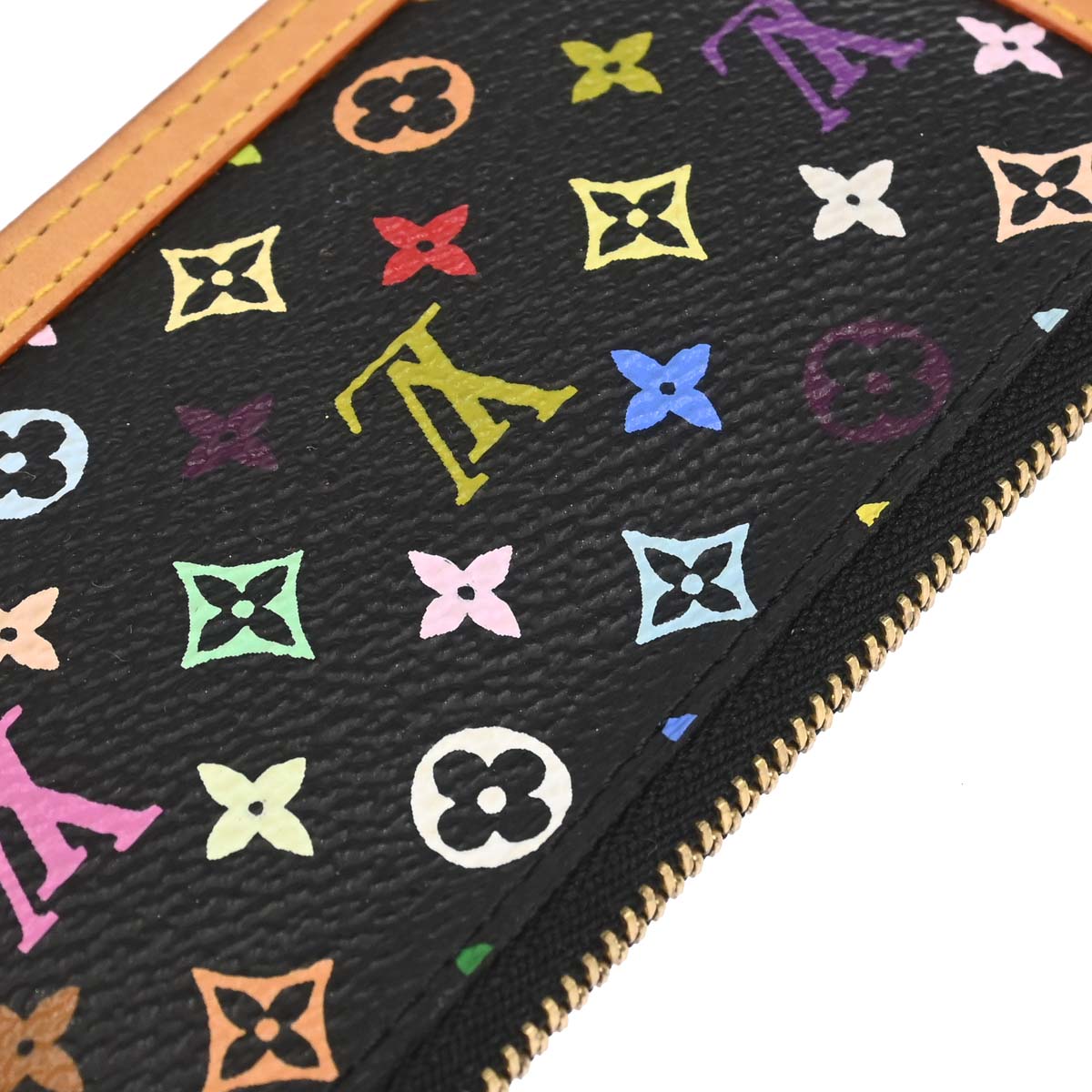 Louis Vuitton Multicolor Pochette Cles Coin Case Wallet M92654