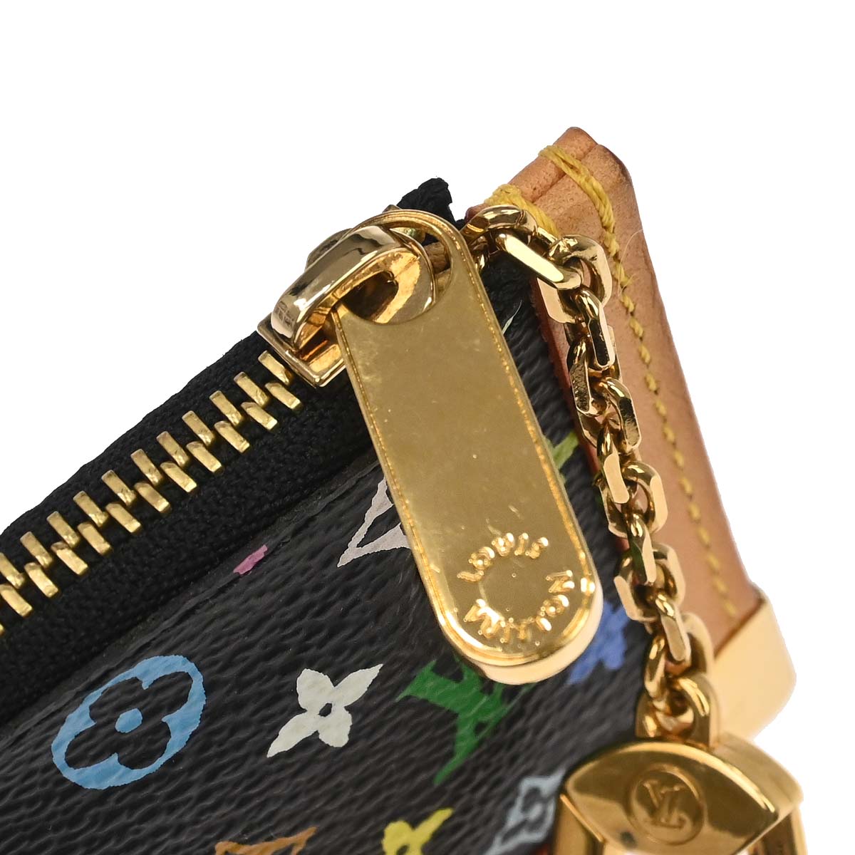 Louis Vuitton Multicolor Pochette Cles Coin Case Wallet M92654