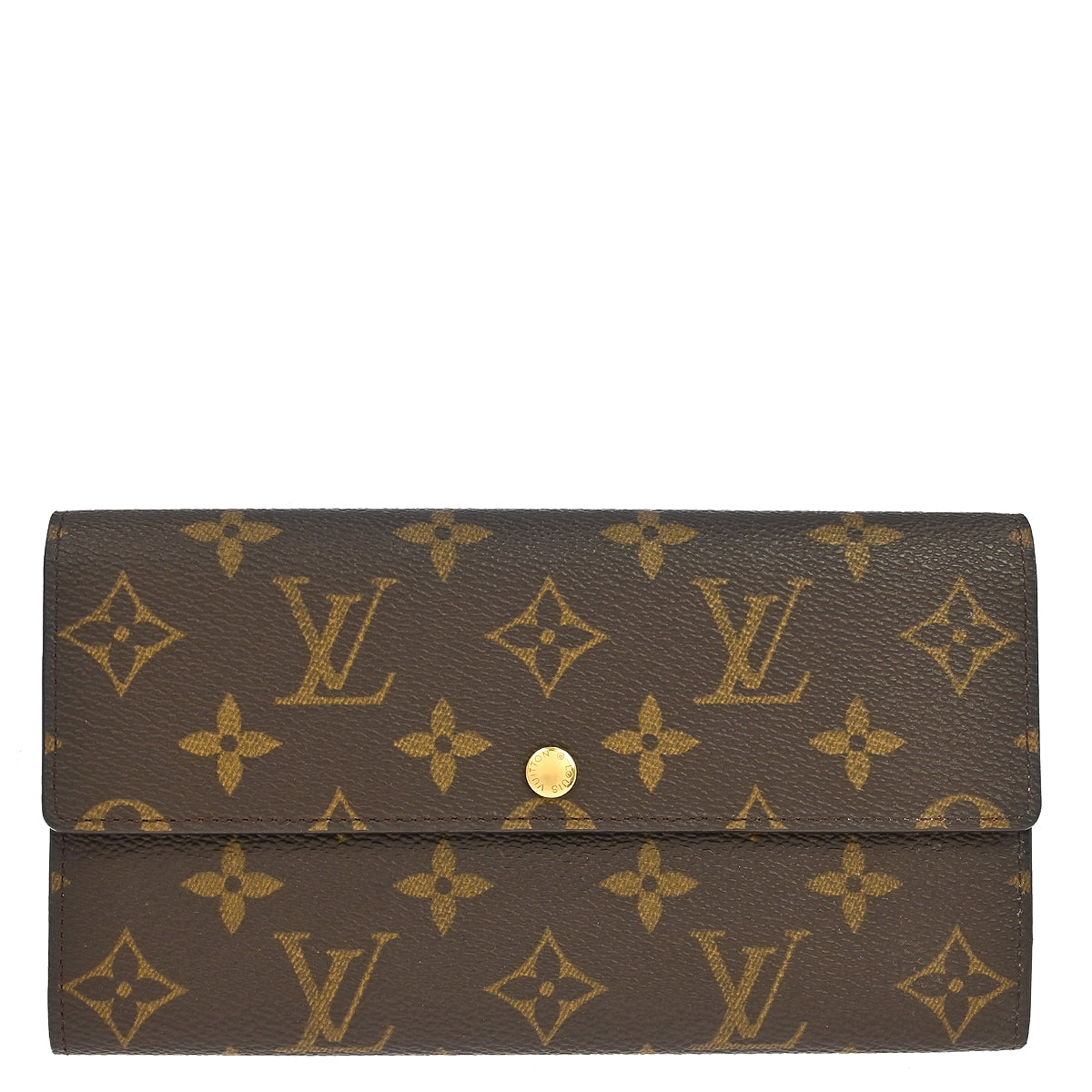 Louis Vuitton Monogram Porte Monnaie Credit Wallet M61725