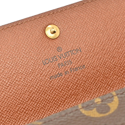 Louis Vuitton Monogram Porte Monnaie Credit Wallet M61725