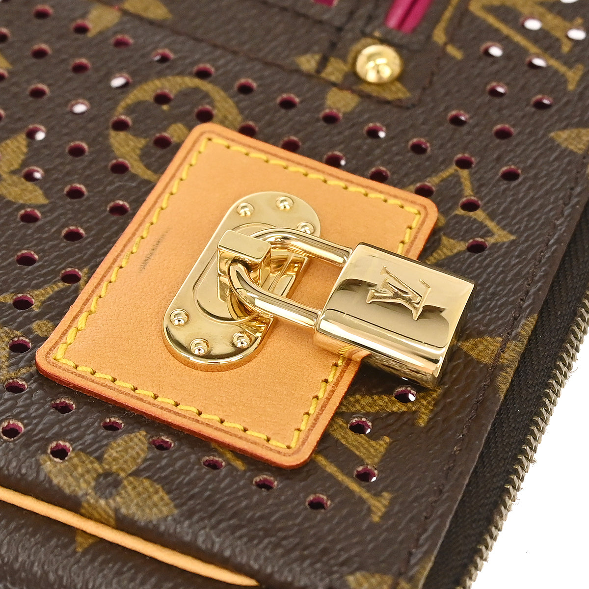 Louis Vuitton Monogram Perfo Pochette Accessoires Handbag M95183