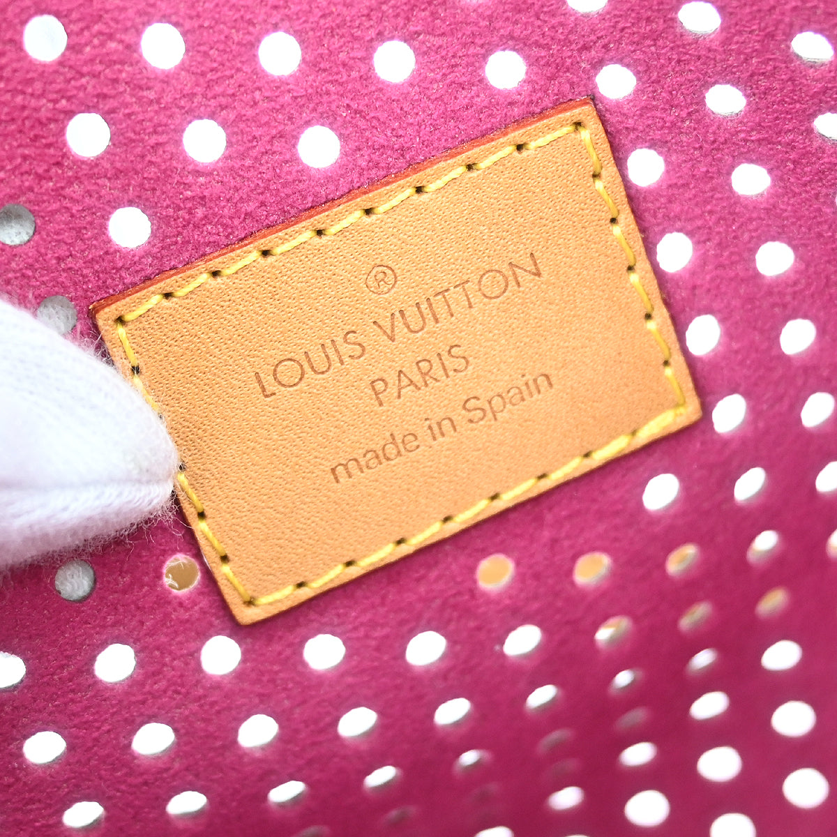 Louis Vuitton Monogram Perfo Pochette Accessoires Handbag M95183