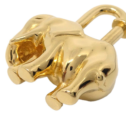 Hermes 1988 Elephant Cadena Gold Small Good