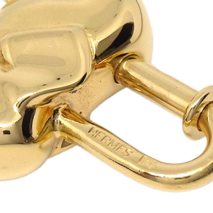 Hermes 1988 Elephant Cadena Gold Small Good