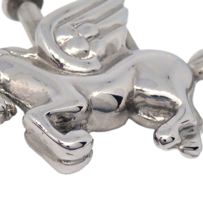 Hermes 1993 Le Cheval Pegasus Cadena Silver Small Good